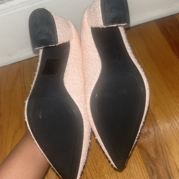 Pink tweed heels - Picture 4 of 4